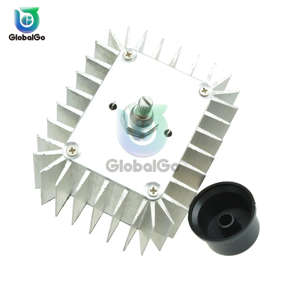 Регулятор напряжения SCR 220 В 5000 Вт контроллер скорости двигателя Диммирование