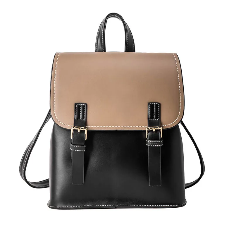 Женский рюкзак школьный в стиле ретро водоотталкивающий для девочек подростков