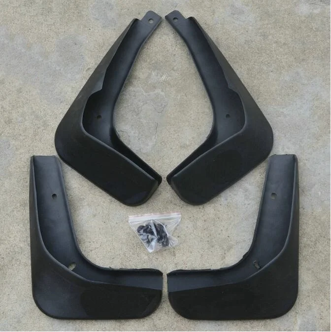 Новые черные стильные Брызговики брызговики 4 шт. для Volkswagen POLO 2014 2015|Грязезащита| |