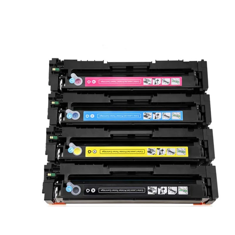4PK совместимый картридж с тонером HP CF540a CF541a CF542a CF543a для принтера Laserjet Pro MFP M254 M254nw