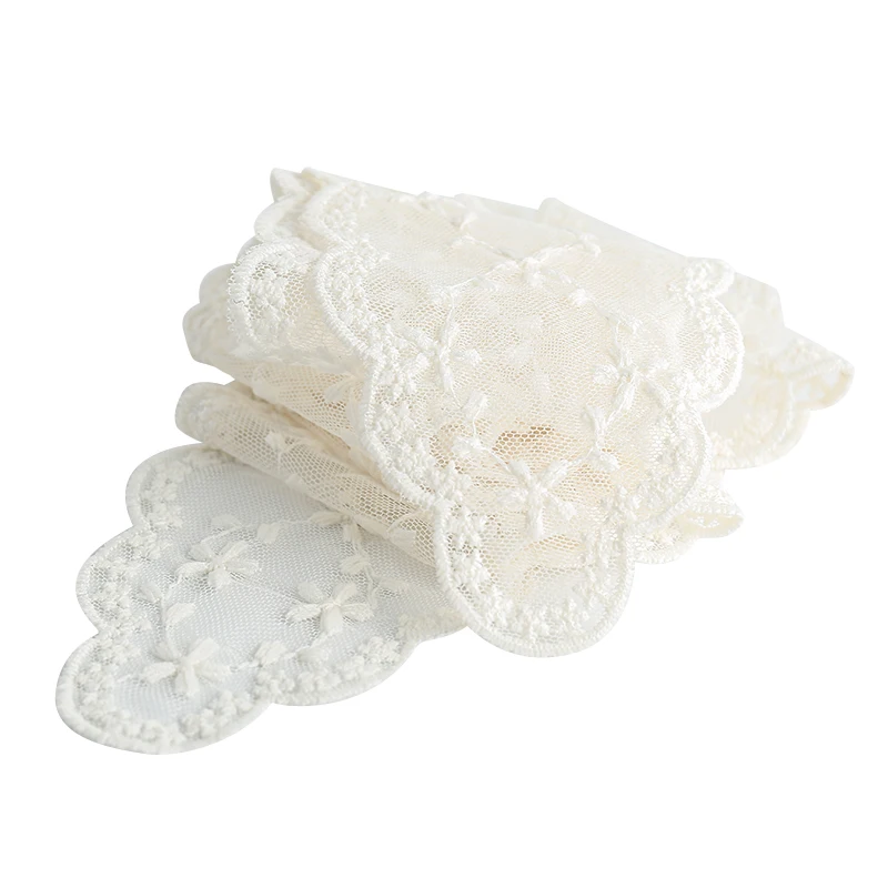 

8.5cm French Decorative Lace Ribbon Floral Neck Decoration Bowknot Headdress Decorative Cloth Strip Lace