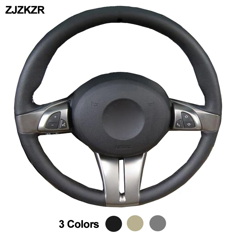 Автомобильный чехол на руль для BMW Z4 E85 (Roadster) 2003 2004 2005 2006 2007 E86 (Coupe) 2008 2005-2006