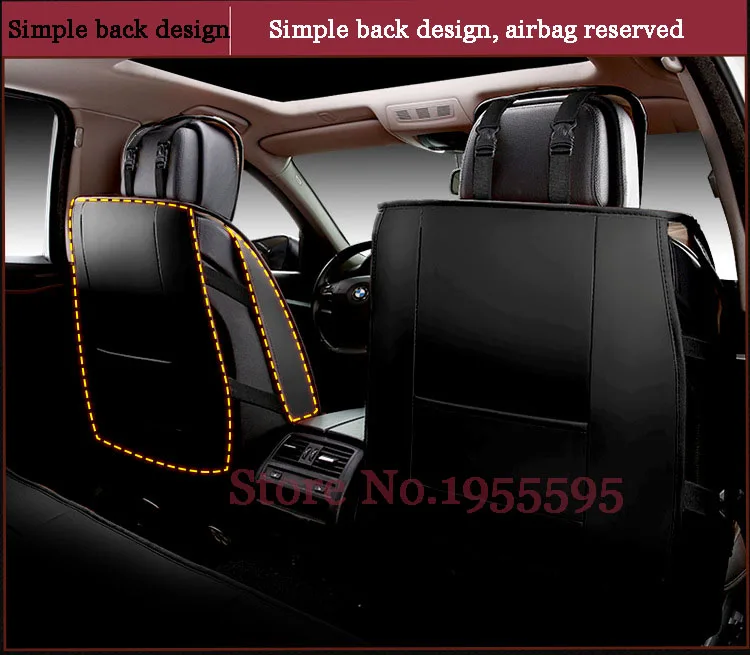 Высокое качество специальные кожаные чехлы на автомобильные сиденья для Jeep renegade