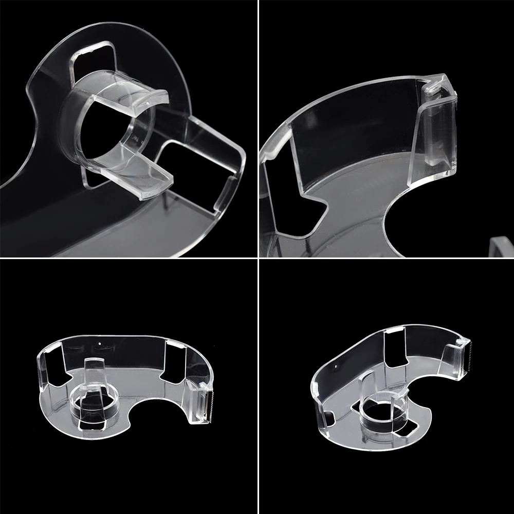 

Special Cutter Tape Seat Practical Transparent Plastic Adhesive Tape Dispenser Office Supplies Stationery
