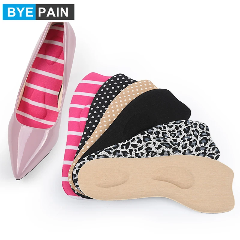 1 пара обуви BYEPAIN Нескользящие стельки для массажной 3/4 с высоким поглощением пота