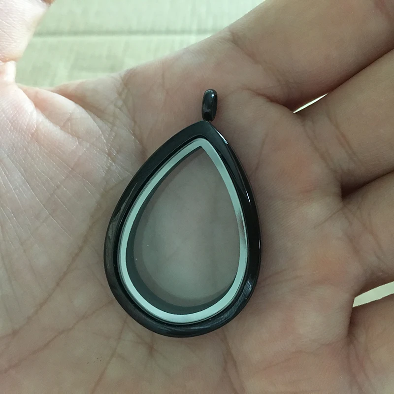 Новый дизайн магнитная застежка из нержавеющей стали серебряная капля воды