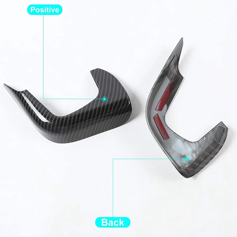 

Tailgate Lift Cover for 2011-2021 Dodge Charger Car Rear Trunk Lift Cover Trim Frame Decor ABS Carbon Fiber Accessories