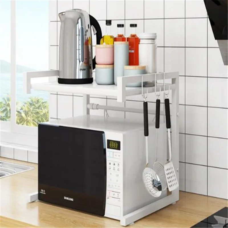 Кухонная полка Домашний Органайзер стойка из нержавеющей стали для
