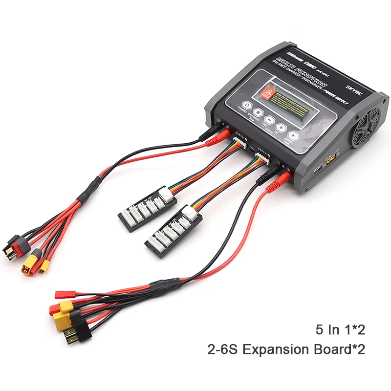 SKYRC D260 260 вт 14A AC/DC двухканальный разрядник аккумулятора для 1-6S 3S Lipo LiHv аккумулятор