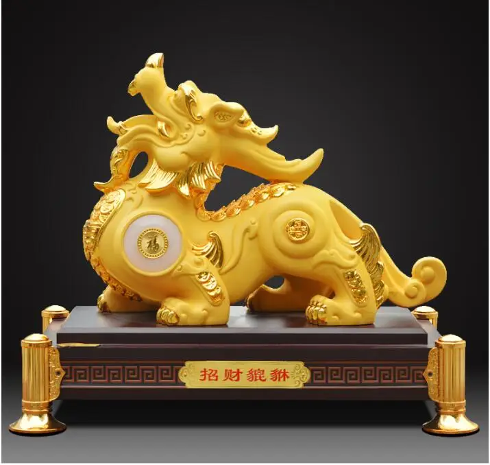 Billig 2021 Südostasien HOME SHOP Unternehmen Maskottchen Glück Bringen Geld Erfolg Royal Dragon PI XIU Statue Brisk Blühendes Geschäft