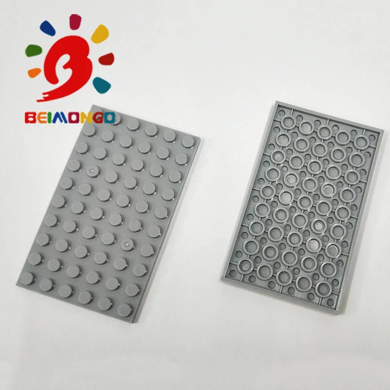 Бесплатная доставка! BEIMONGO блоки пластина 6x10 строительные 10 шт. Edu и