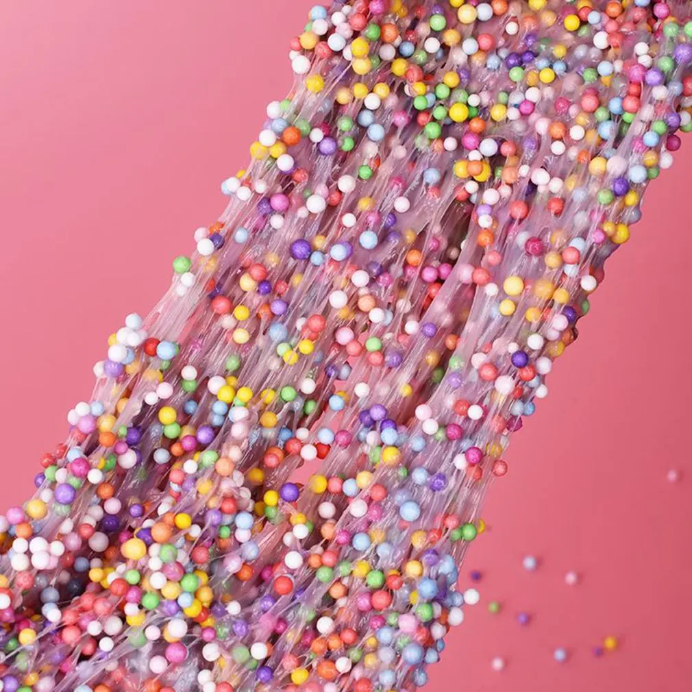 9 г/пакет DIY аксессуары для снежной грязи шарики слизи маленькие крошечные