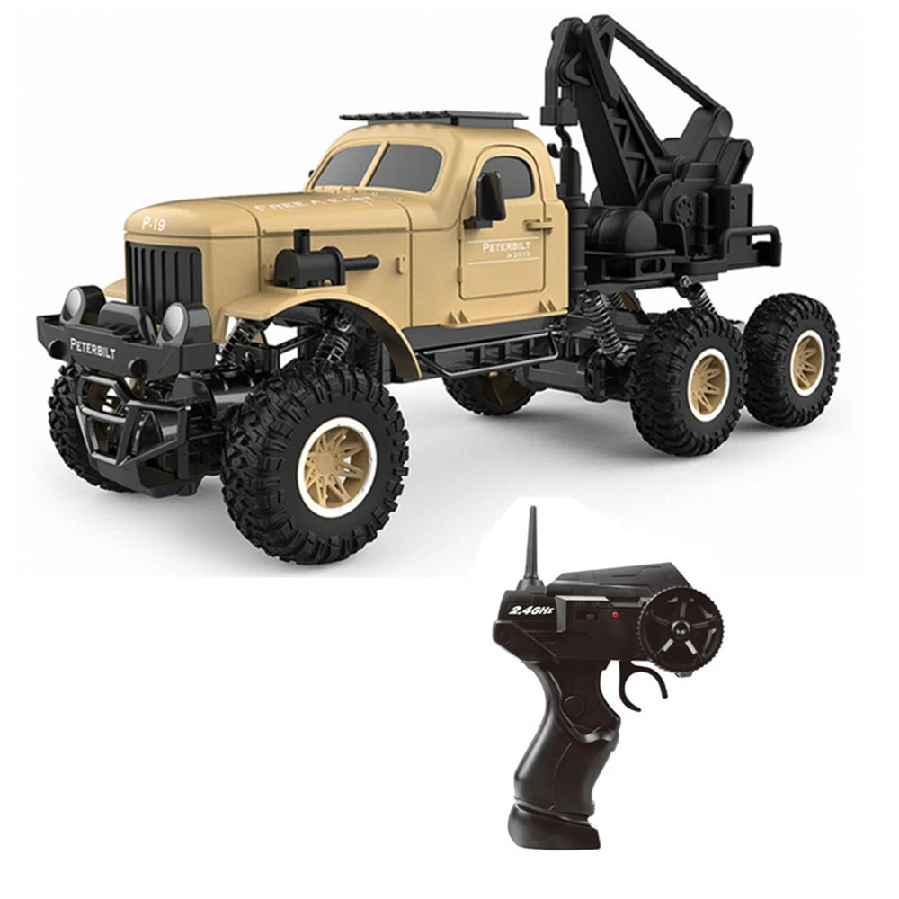 Белый Rc автомобиль 1:16 военно-инженерного автомобиля 6wd дистанционного управления горный велосипед песок внедорожные препятствие дистанционного управления автомобилем военные mod - Цвет: Белый