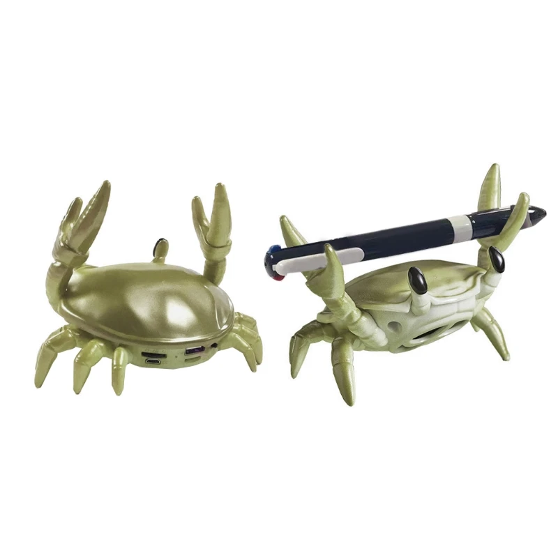 

Universal Mini Weightlifting Crab Wireless Bluetooth Speaker Desktop Holder X37A