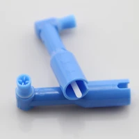 lab item dental teeth polishing disposable prophy angles hard cup latex blue 100pcsbox