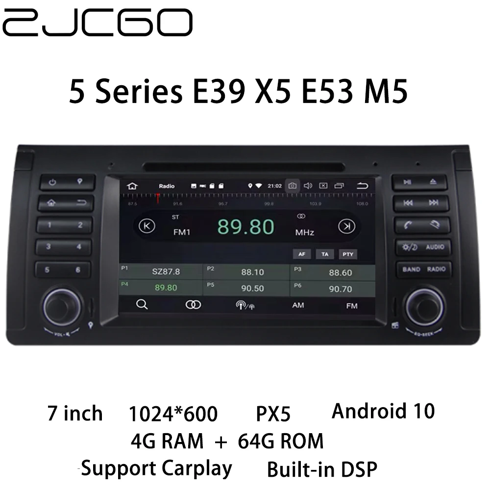 

Car Multimedia Player Stereo GPS DVD Radio Navigation Android Screen for BMW 5 Series E39 X5 E53 M5 1998~2006