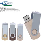 Флеш-накопитель usb флеш-накопитель дюйма, 64 ГБ, 32 ГБ, 16 ГБ, 8 ГБ, из натурального дерева