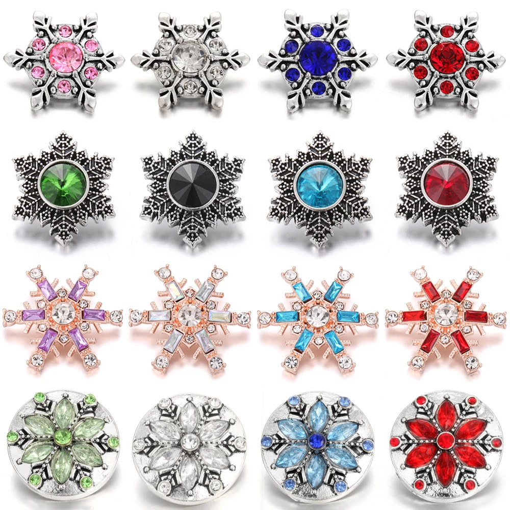 6 шт./лот новые рождественские застежки для ювелирных изделий 18 мм