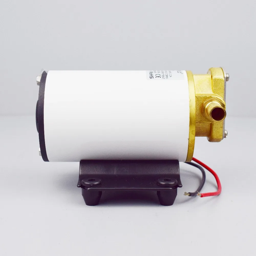 Fuel Pump bronze gear pump 24V DC oil suitable for gasoline petrol diesel kerosene high flow 14LPM suction | Обустройство дома