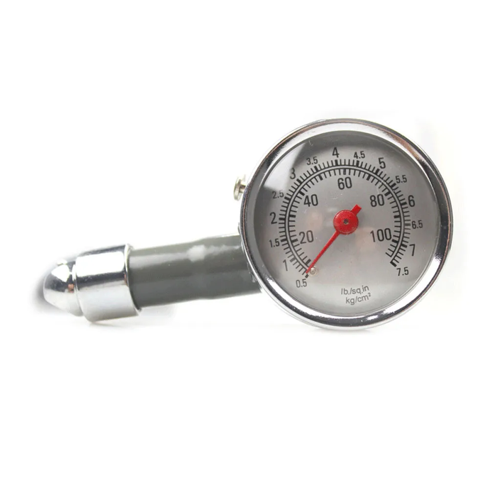 DJSona металлический Автомобильный манометр для шин автоматический измеритель