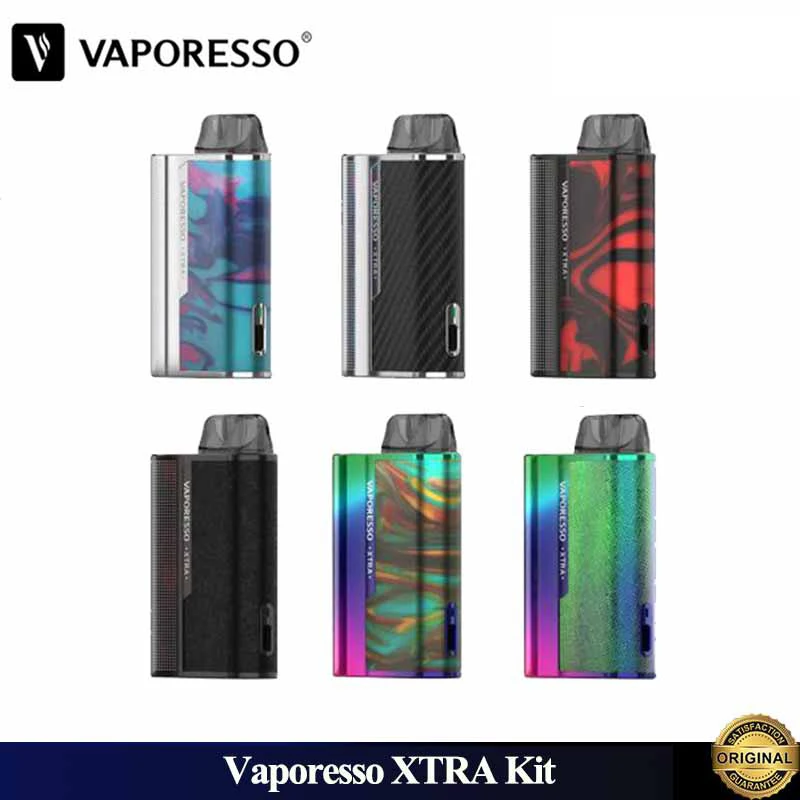 Оригинальный набор Vaporesso XTRA со встроенным аккумулятором 900 мАч Vape 2 мл картридж