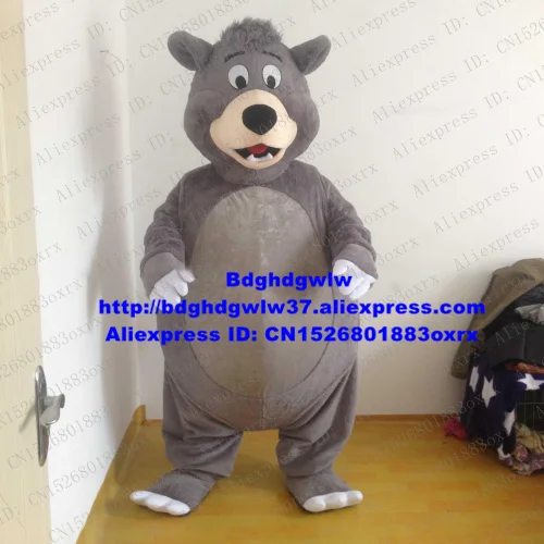 Костюм в виде медведя серого бала костюм для взрослых мультяшный персонаж одежда