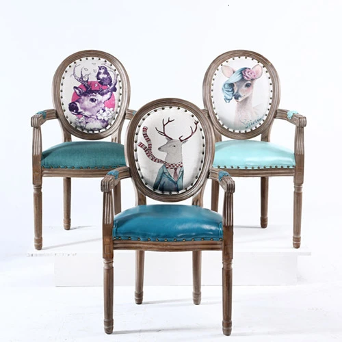 Стул для маникюра современный минималистичный семейный стул в стиле ретро