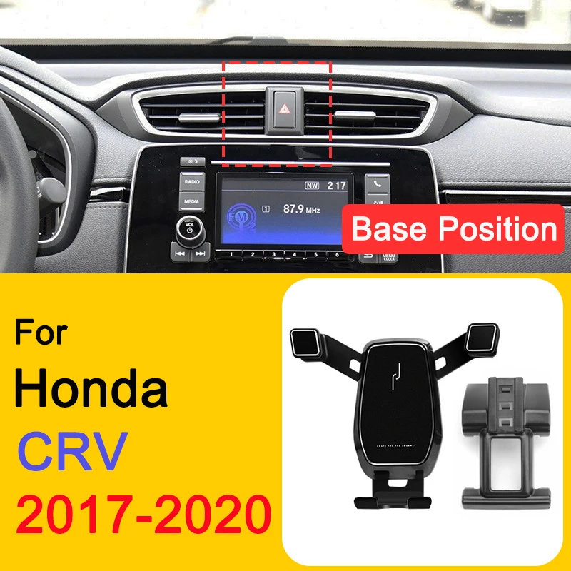 

Автомобильный держатель для мобильного телефона, зажим для вентиляционного отверстия, автомобильный держатель для телефона для Honda CRV CR-V, аксессуары 2017, 2018, 2019, 2020, 2021, 2022