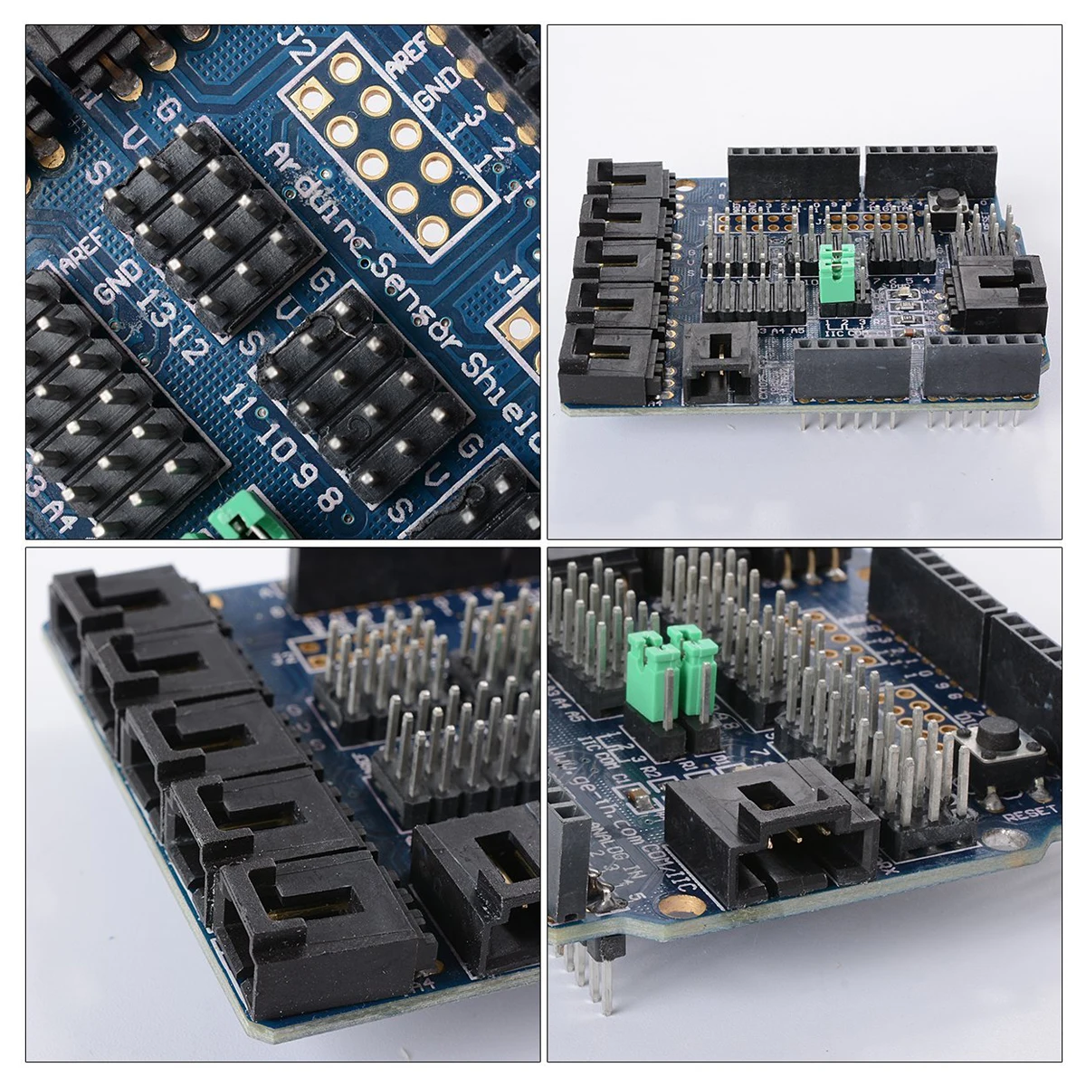 Для Arduino UNO MEGA Duemilanove Датчик Щит V4 цифровой аналоговый модуль серводвигатель |