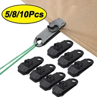 5810 pcs tarpaulin clip tent clips buckle outdoor camping tool durable awning tent accessories hook windproof rope barb clip