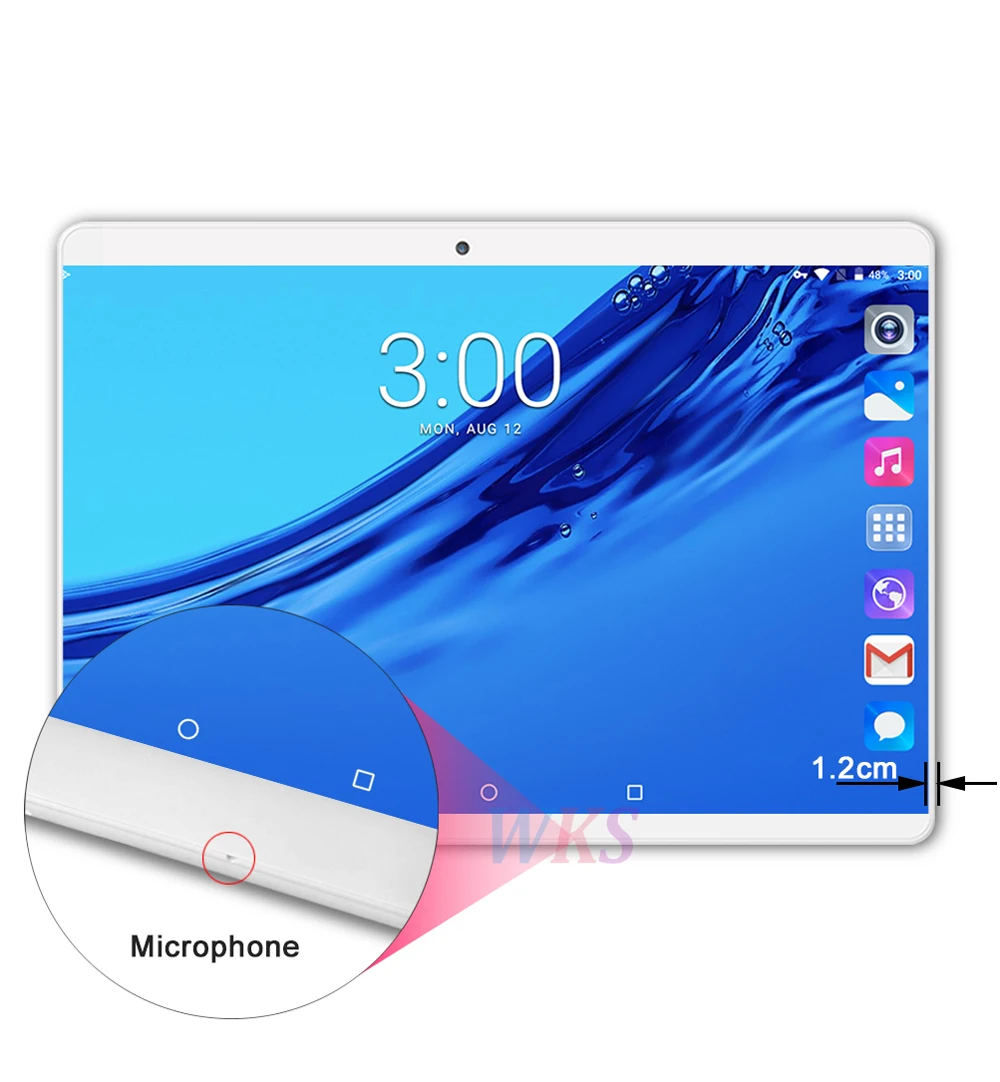 3g/4G LTE 10,1 дюймовый планшетный ПК Google store Android 9,0 Восьмиядерный 6 ГБ RAM128GB rom смартфон Android 9 wifi 1" игровые столы