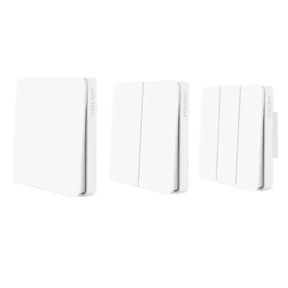 

Yeelight Smart Wall Switch Self-Rebound Design Support Slisaon For Ceiling Light YLKG12YL/YLKG13YL/YLKG14YL