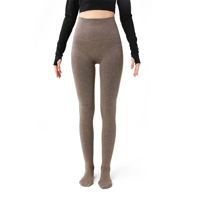 Эластичные леггинсы с завышенной талией 260-460 г