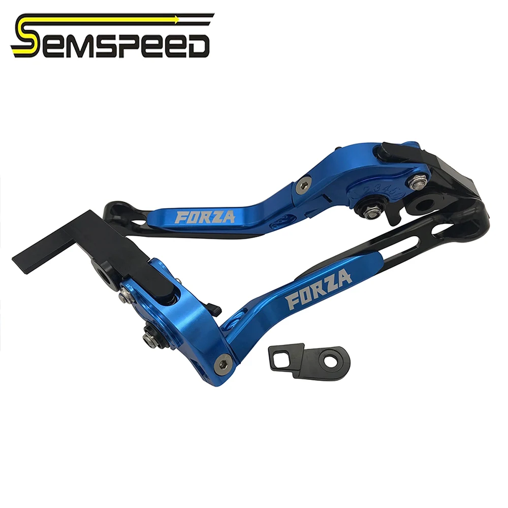 SEMSPEED FORZA парковочные рычаги для Honda Forza300 Forza250 Forza125 2010- ЧПУ мотоциклетные регулируемые складные тормозные рычаги сцепления