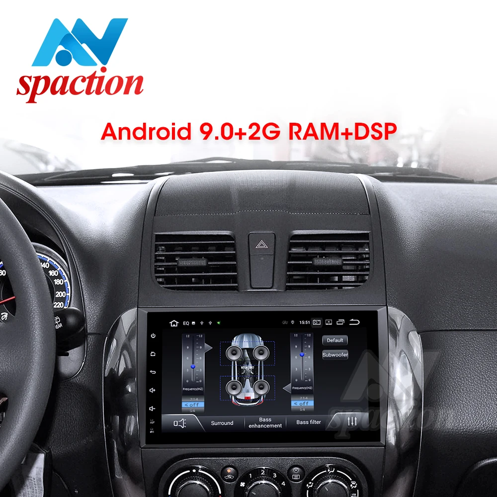Автомобильный dvd проигрыватель Anspaction Android 9 0 PX30 для Suzuki SX4 2007 2013 с 2 Гб ОЗУ gps