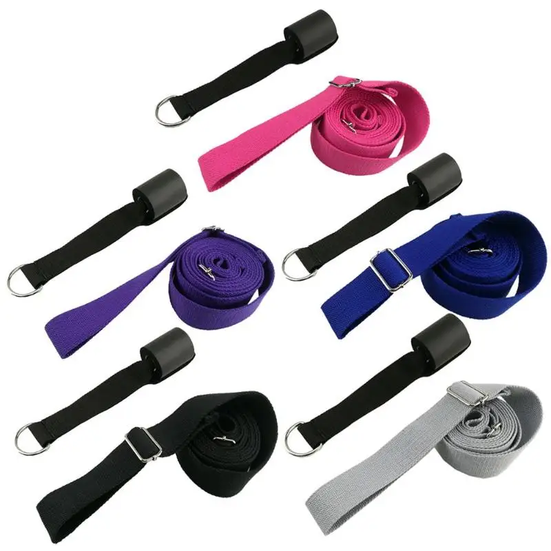 Эластичный ремень-растяжка для ног с петлями тренировок спортзала танцев | Спорт