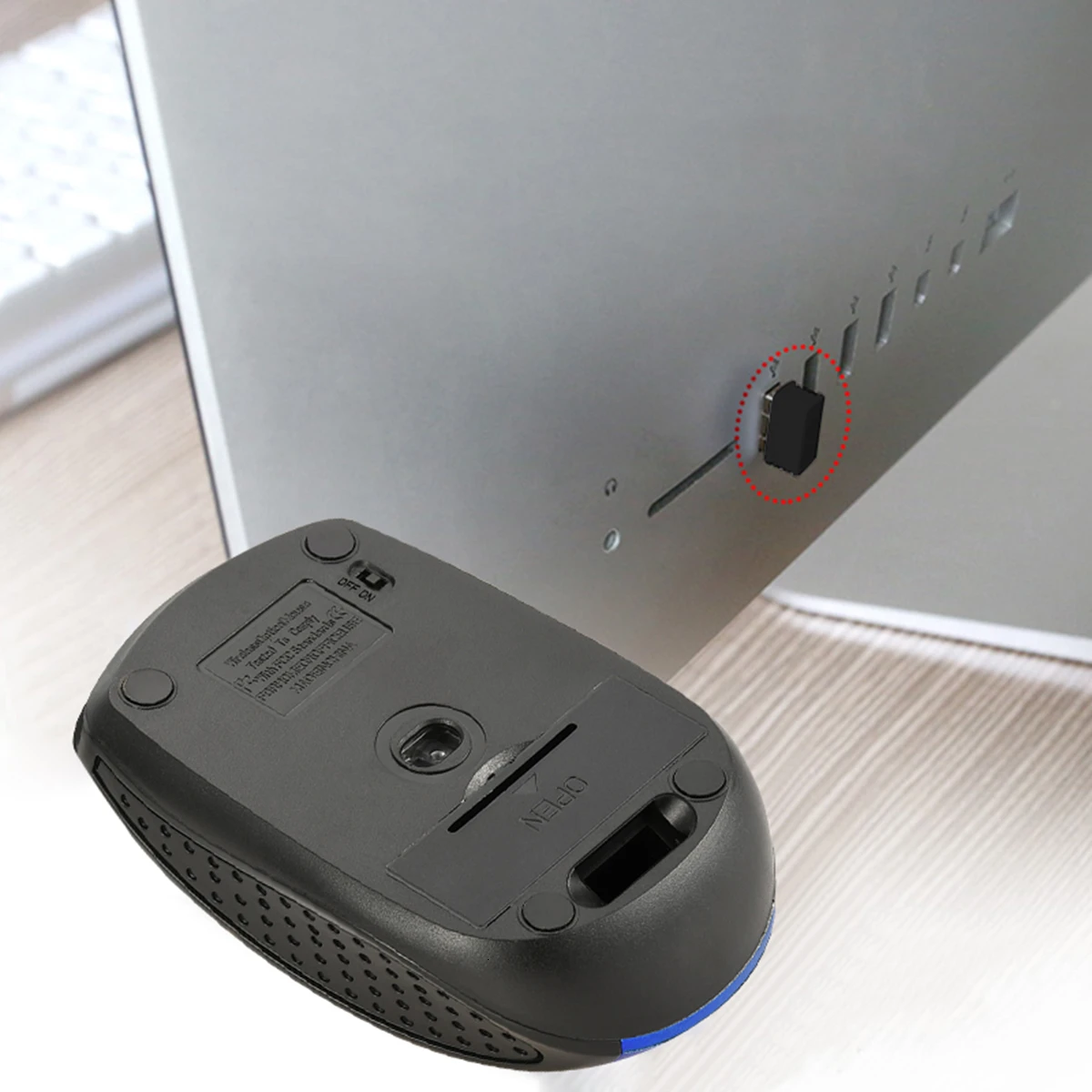 6 кнопок 2 4G Беспроводные мыши мышь с точностью 1200 dpi для компьютера ПК ноутбука