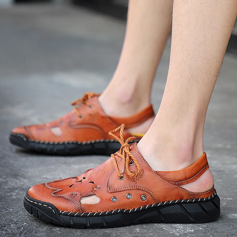 

Fashion Shoes Men Men Sandels Mens Sandals Outdoor Slippers Shoes Fashion Casual For Men's Streetwear Sneakers Man Beach Stylish