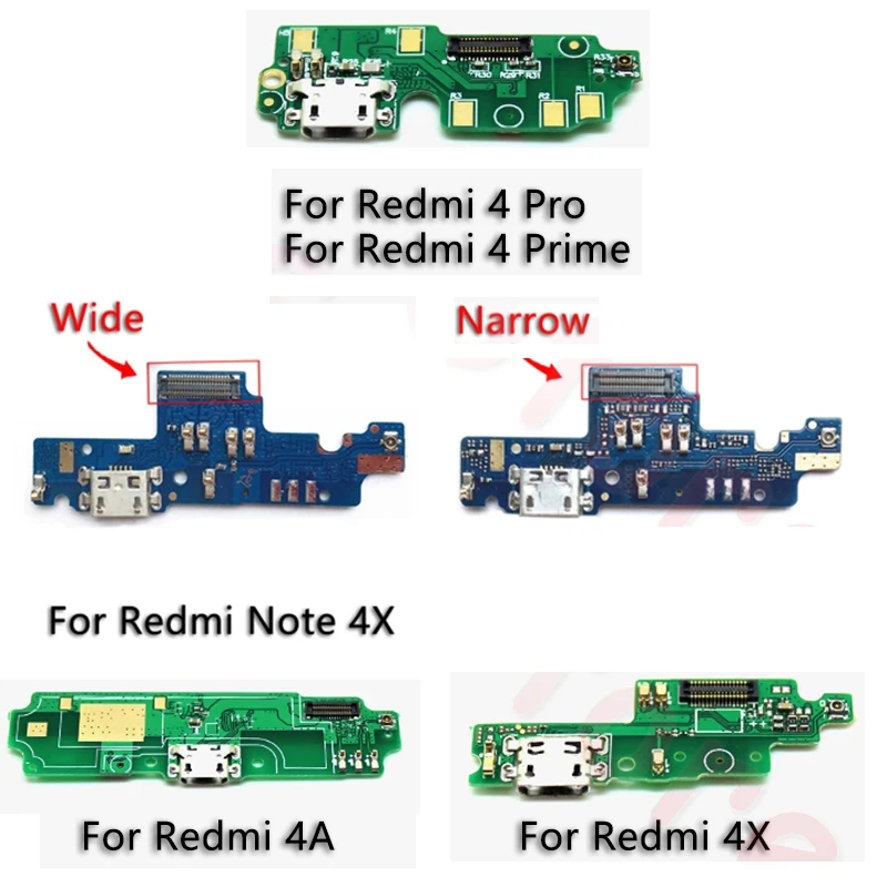 

Charging Flex Cable For Xiaomi Redmi Note 3 3s 4 4x Pro Prime USB Charging Date Port Charger Charger Port Dock Connector
