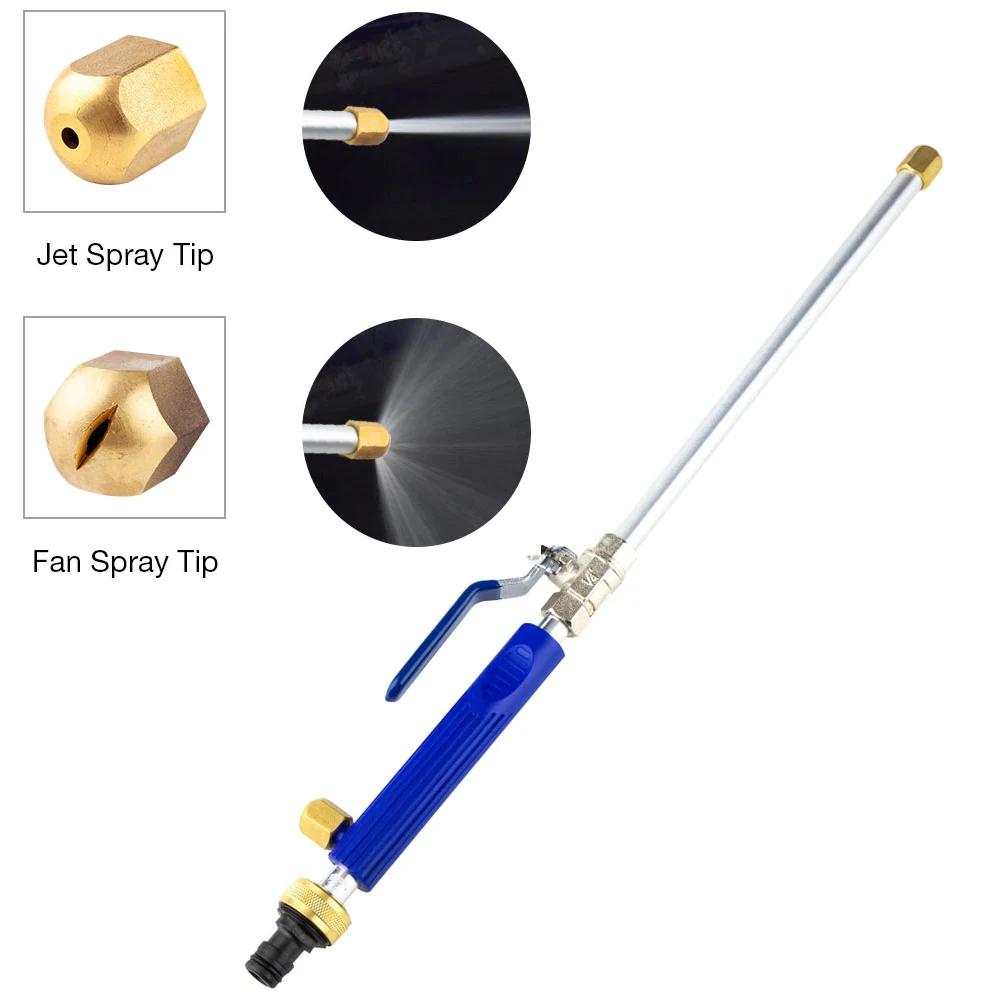 

2-in-1Anti-rust High Pressure Power Washer Sprayer Car Cleaner Glass Cleaning Tool For Garden Watering Household Cleaning