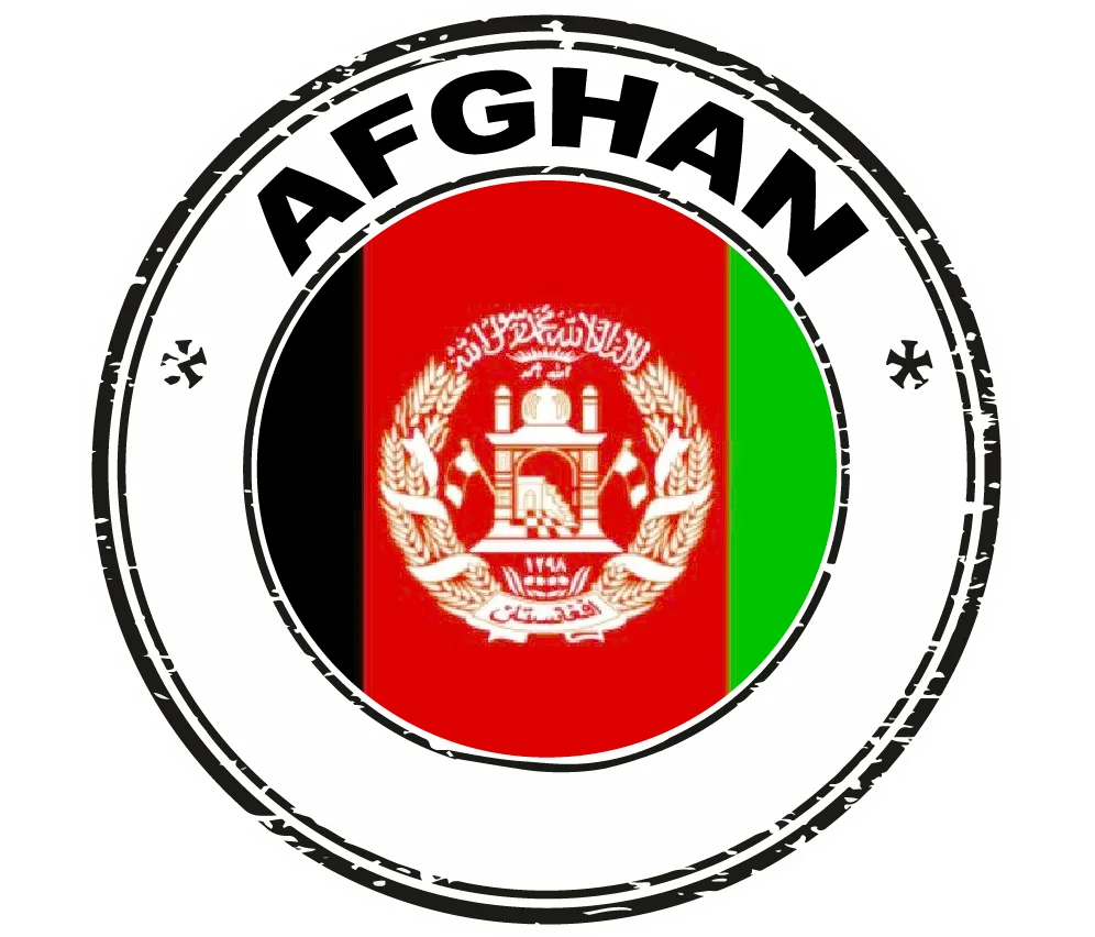 Afghan / Afghanistan Flag Vinyl Car Van Ipad Laptop Sticker Afghan Stamp Seal Stickers