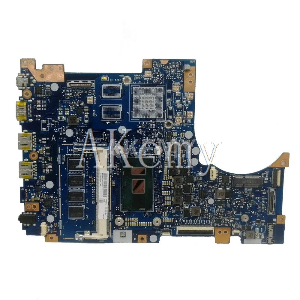 TP301UJ материнская плата для ноутбука ASUS TP301UA оригинальная 4GB RAM I7 6500U|Материнские