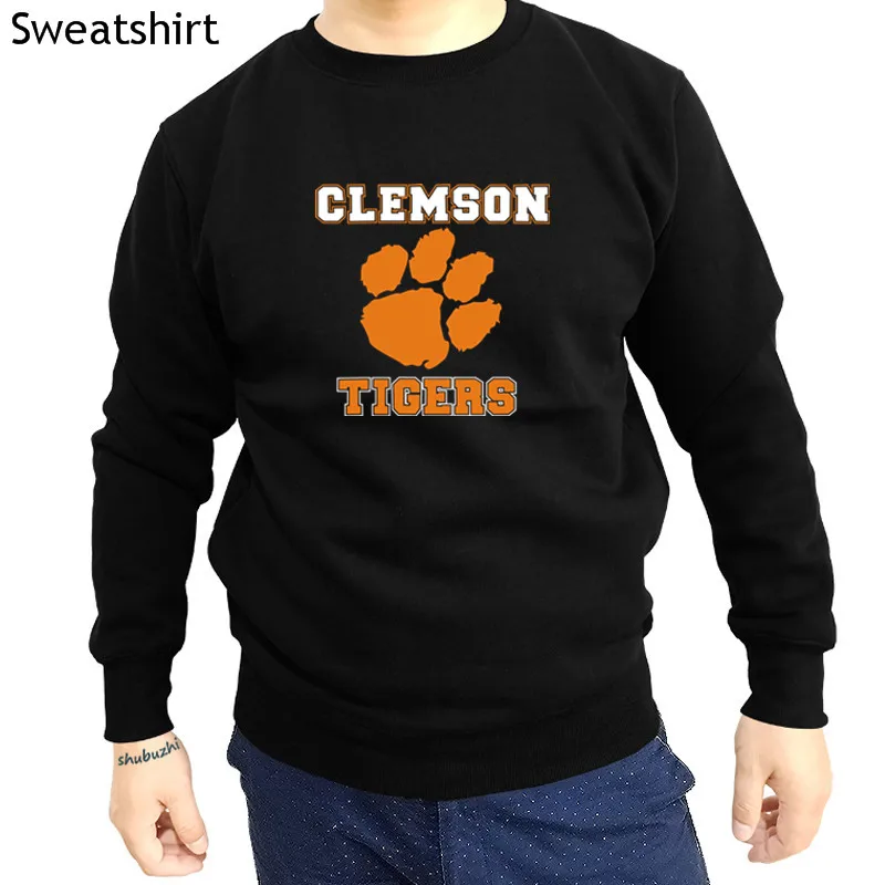 

Graphic sweatshirt Fashion Casual Clemson Tigers Men's hoody New shubuzhi Funny Men High Quality autumn tops sbz1071