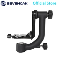 sevenoak sk gh01 gimbal head for telephoto lenses 360%c2%b0 panning base and swingging arm max camera weight 30lbs