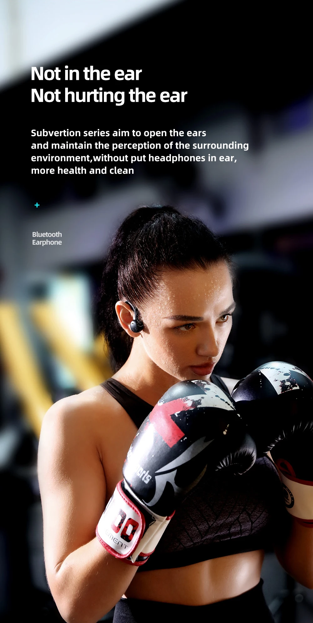 Joyroom X1 с шейным браслетом Bluetooth наушники стерео Беспроводные спортивные наушники крючок для наушников-вкладышей Стиль бас костной проводимости наушники