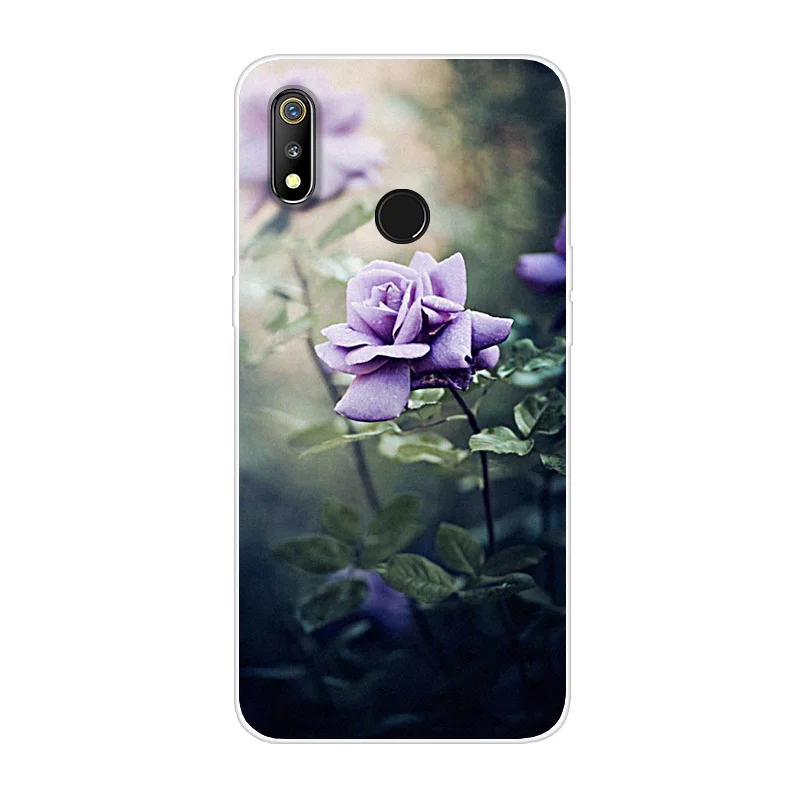Мягкий чехол из ТПУ для OPPO Realme 3 Pro, Прозрачный бампер с мультяшным рисунком, задняя крышка для телефона OPPO Realme3 3Pro Realme3Pro, силиконовый чехол s