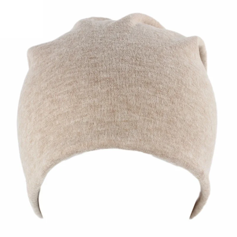 

Solid color imitation cashmere Pullover hat Trendy Headband