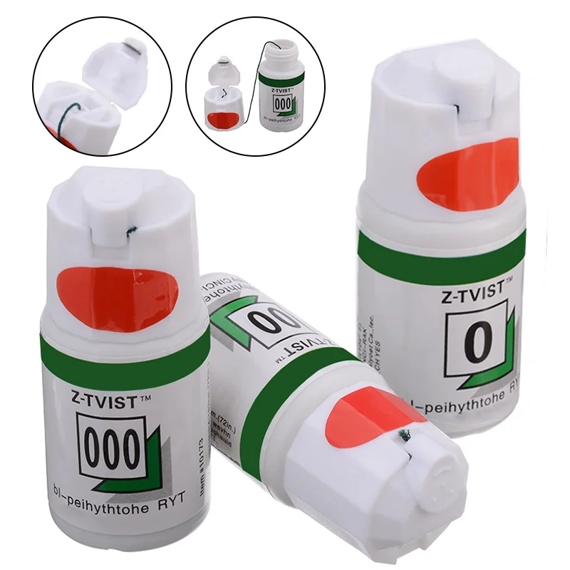 Mayitr 1 бутылка 2 м Стоматологическая нить одноразовый десны вытягивание