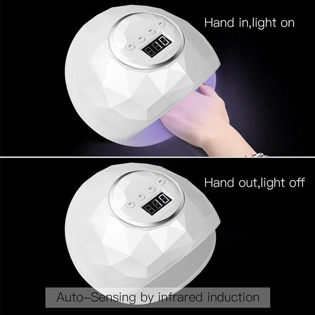 

110W Nail Dryer LED Lamp For All Gel Nail Polish 39 PCS LEDs Fast Drying Nail Lamp With Timer Smart Sensor Professional