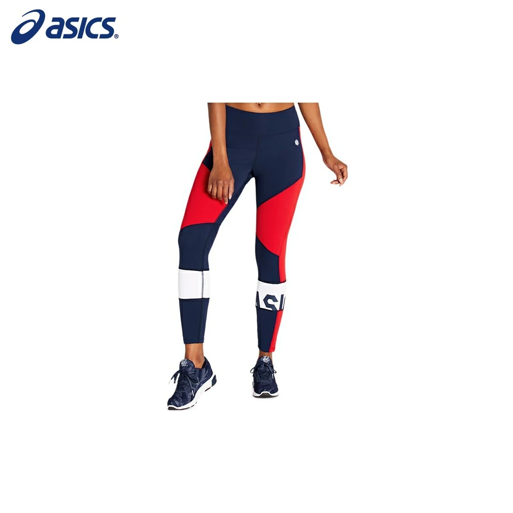 Женские тайтсы Asics Color Block Cropped 2032A410 408|Легинсы| |